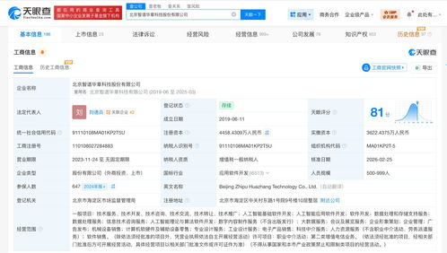 智譜AI增資至4458.4萬(wàn)元 加碼人工智能基礎(chǔ)軟件開(kāi)發(fā)領(lǐng)域